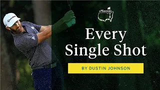 Every Shot From Dustin Johnson's Final Round | The Masters