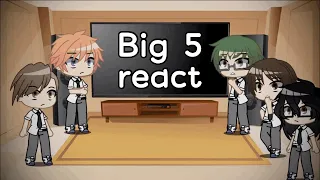 Big 5 react to Assassination Classroom | Gacha Club | GachaStudio Luna | Flash Warning?