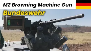 M2 Browning Machine Gun of the German Army | Bundeswehr | Light Weapon Station FLW 200