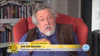 Leif GW Persson om Paolo Robertos sexköp: Riskerar livstid