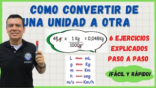 🏅CONVERSION DE UNIDADES DE MEDIDA. Como convertir o pasar  de una unidad de medida a otra.  Fácil