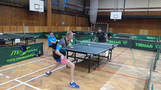 Czech Veterans Table Tennis, Neratovice, 2.9.2023, Sagy, 4.set