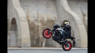 How to wheelie Yamaha’s MT-03.