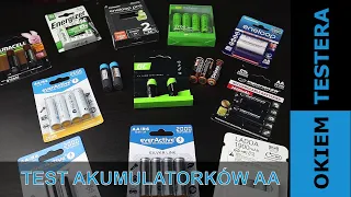 Które akumulatorki AA są najlepsze? || Wielki test akumulatorków AA