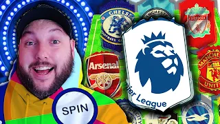 SPIN THE WHEEL DECIDES MY TEAM FIFA 22