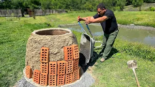 Built A Tandoor For A Gourmet Dish! Lamb In A Tandoor On A Mountain Top