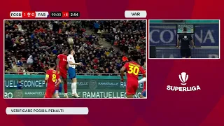 REZUMAT | FCSB - Farul 1-1. Hagi a luat un punct de ziua lui cu un penalty primit în prelungiri