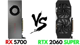 RX 5700 vs RTX 2060 SUPER | RTX 2060 SUPER vs RX 5700 | TEST in GAMES | GAMING BENCHMARKS