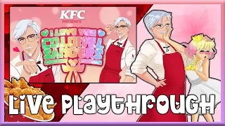 I Love You Colonel Sanders - The Official KFC Dating Simulator - Live Playthrough