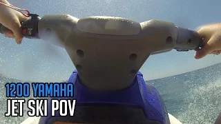 Jet Ski - On Board POV (Yamaha Wave Runner)