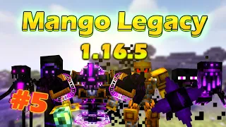 Mango Legacy 1.16.5 #5 | Обзор Мода | Новые Боссы Энда!