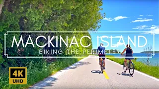 Biking Around the ENTIRE Outside of Mackinac Island | 8.2 miles of stunning views & a peaceful ride