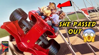 WOULD YOU DO THIS? FERRARI WOLRD ABU DHABI CRAZIEST ROLLER COSTER 😲😲