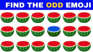 FIND THE ODD ONE OUT / Emoji Quiz / 2024