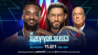 WWE Survivor Series Matches (November 21st 2021)