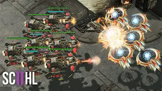 MASS BATTLECRUISER VS. MASS TEMPEST - Starcraft 2: Creator vs. Gumiho