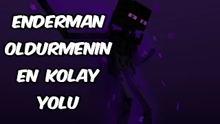 ENDERMAN ÖLDÜRMENİN EN KOLAY YOLU | Minecraft