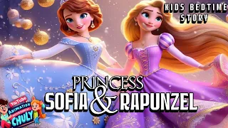 🥂💑New Princess Sofia and Rapunzel story | Short princess story | bedtime stories | Disney princess💃