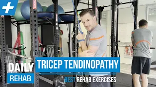 Best rehab exercises for tricep tendinopathy | Tim Keeley | Physio REHAB