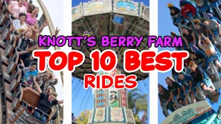 Top 10 rides at Knott's Berry Farm - Buena Park, California | 2022