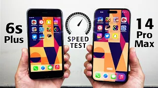 iPhone 6s Plus vs iPhone 14 Pro Max SPEED TEST in 2023 | is 6s Plus Worth Buying in 2023 ?