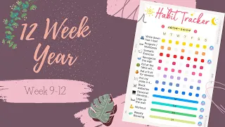 WEEK 9-12 OF MY FIRST 12 WEEK YEAR // mini habits for weight loss