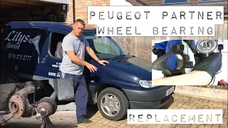 Peugeot Partner Front Wheel Bearing Replacement