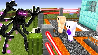 Enderman Mutante VS La Casa Más Segura de Minecraft