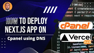 Deploy Next js (v13+) App on cPanel (DNS)  - The Easy Way
