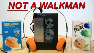 This is not a Walkman. 1989 Sony TCM-31 Cassette-Corder