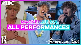 Mackenzie Sol American Idol Journey | All Performances | American Idol 2024 | REMASTERED 4K