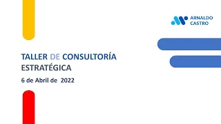 Taller de Consultoria Estratégica - Soluciones de Negocios