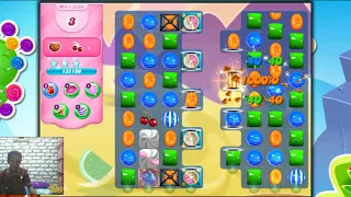 Candy Crush Saga Level 3186, Sugar Stars No Boosters