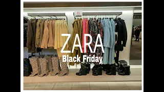 Грандиозная #ЧЁРНАЯ Пятница в ZARA.Пуховики,Обувь,Пальто.