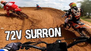 Upgraded Sur Ron Returns to the Motocross Track