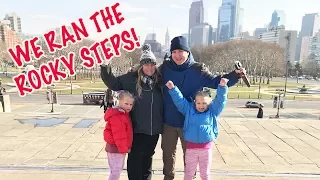 ROCKY STEPS MONTAGE PHILADELPHIA