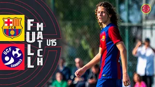 FULL MATCH: FC Barcelona vs Cambrils UCF Cadete B U15 2024