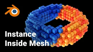 Instance Inside Mesh Volume with Geometry Nodes