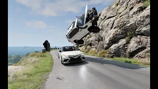 Awesome Car Crashes Compilation #8 - BeamNG.Drive | BOB CRASH