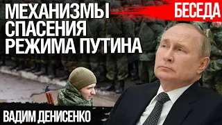 Мобилизация в России. Механизмы спасения режима Путина. Куда побежит Лукашенко. Вадим Денисенко