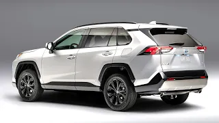 New 2022 Toyota Rav4 Hybrid Compact Crossover SUV Facelift