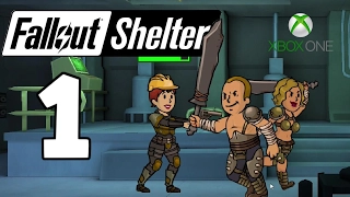 First Day as Overseer - Fallout Shelter Xbox One Gameplay - Part 1