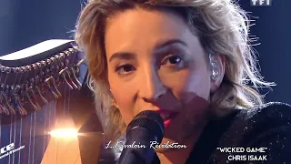 Gustine - Wicked Game (Chris Isaak) | The Voice France 2020 | Demi-finale (sous-titres)