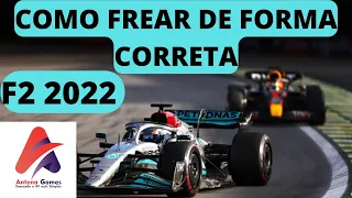 F1 2022, COMO FREAR DE FORMA CORRETA, "COM E SEM FREIO ABS".