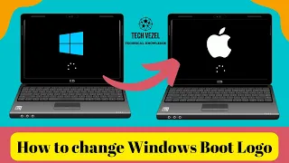 How to Change Windows Boot Logo|Replace Boot Screen logo in Windows 10|Custom Windows 10 Boot Logo