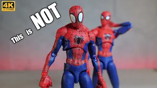 This is NOT Sentinel SV-Action Peter B Parker From Spiderman: Into the Spiderverse