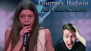 WOWOWOWOW! - Courtney Hadwin – America's Got Talent 1st Audition REACTION - 2018 Viral Girl