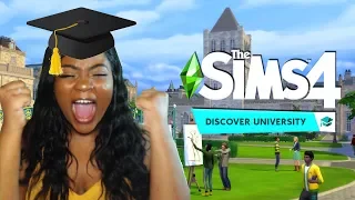 SIMS 4 DISCOVER UNIVERSITY TRAILER (REACTION) omg!