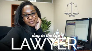 REAL DAY IN THE LIFE AS A LAWYER | 9 to 5 life