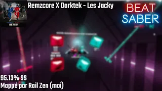 Remzcore X Darktek - Les Jacky mappé sur Beat Saber !